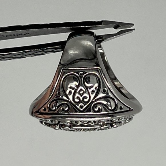 Knights Templar (Cross) Silver (RSC) Women's Ring - Size 7 - Picture 4 of 8